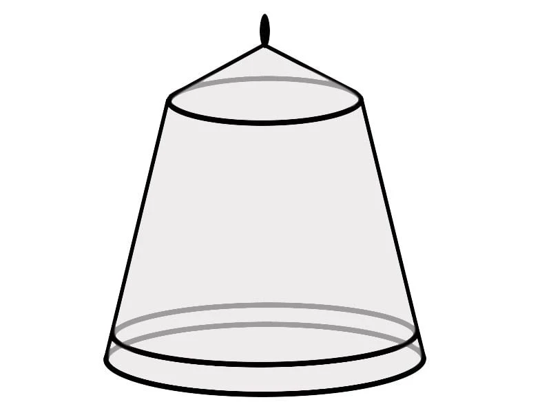 Travelsafe Pyramid Geïmpregneerd 2-persoons Klamboe 2 Travelsafe Pyramid Geïmpregneerd 2-persoons Klamboe - Afbeelding 2