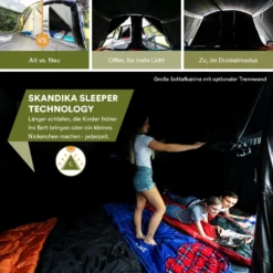 Skandika Montana 8 Sleeper Protect Tunneltent -Merkloos Winkel 626ff233bf39a1.53638206