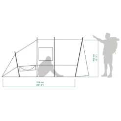 Merkloos Crua Tri Geisoleerde Tunneltent -Merkloos Winkel 6272a356ba3e73.55927661