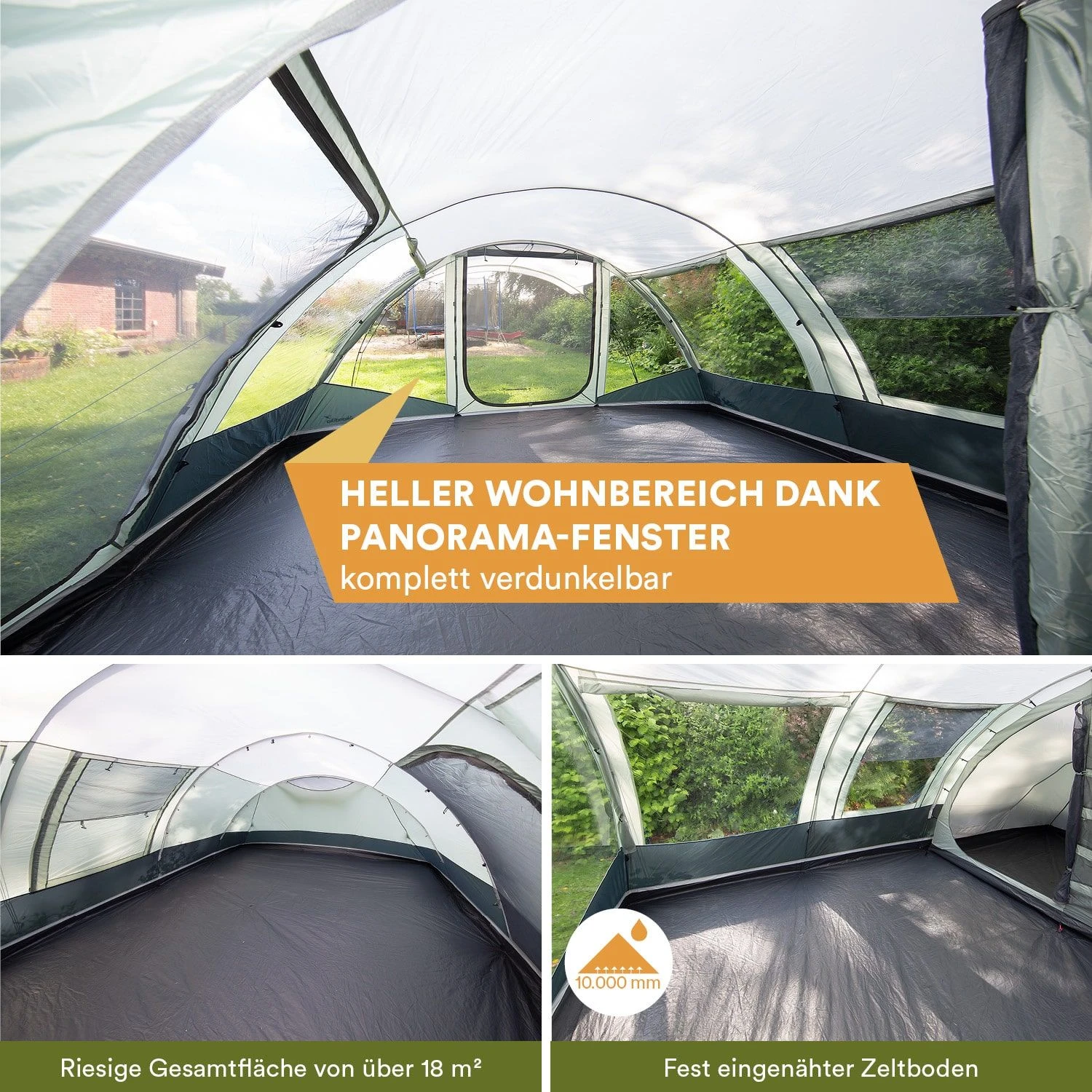 Skandika Falkenberg 6 Tunneltent 3 Skandika Falkenberg 6 Tunneltent - Afbeelding 3