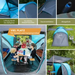 Skandika Hammerfest 6 Sleeper Protect Koepeltent -Merkloos Winkel 629472c7361394.25672551
