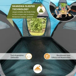 Skandika Hammerfest 6 Sleeper Protect Koepeltent -Merkloos Winkel 629472c7366dd3.91826253