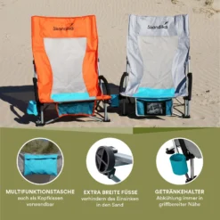 Skandika Beach Strandstoel -Merkloos Winkel 629634945e1409.30121771