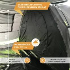 Skandika Kambo 6 Tunneltent - Grey -Merkloos Winkel 629731b53dd7e5.42022829