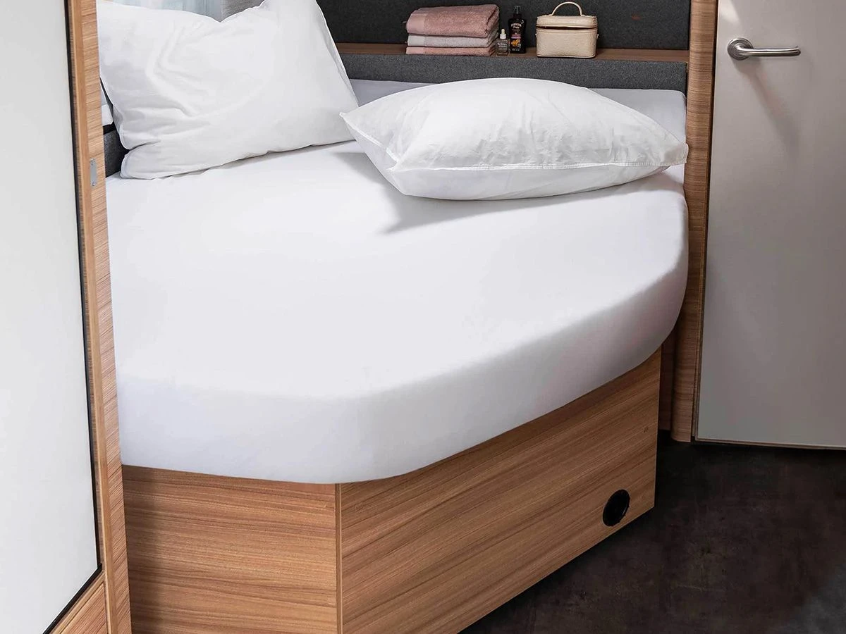 Walra Multifit Frans Bed Rechts Hoeslaken - White 3 Walra Multifit Frans Bed Rechts Hoeslaken - White - Afbeelding 3