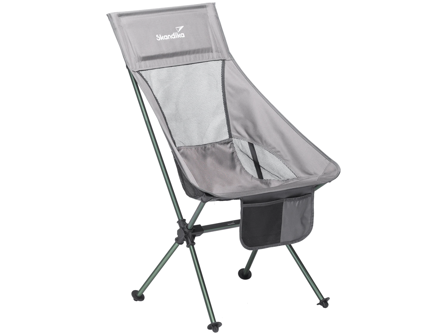 Skandika Compact Campingstoel - Grey 1 Skandika Compact Campingstoel - Grey