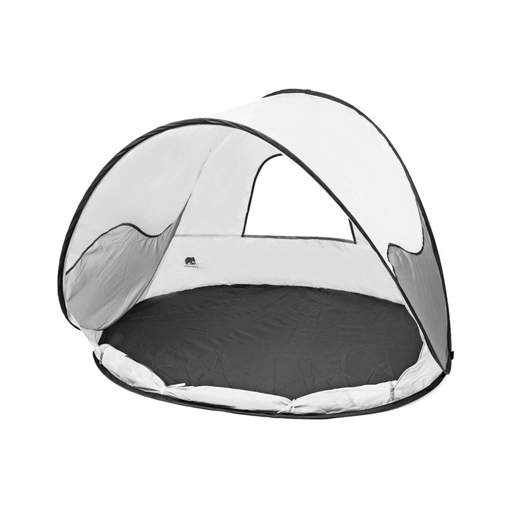 Deryan Luxe Pop Up Zilver Strandtent 1 Deryan Luxe Pop Up Zilver Strandtent