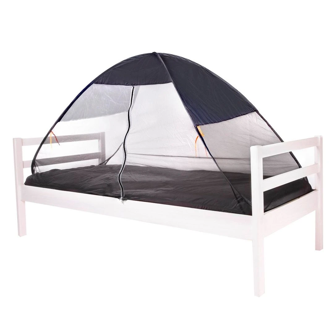Deryan Luxe Grijs Pop Up Bedtent Klamboe 1 Deryan Luxe Grijs Pop Up Bedtent Klamboe