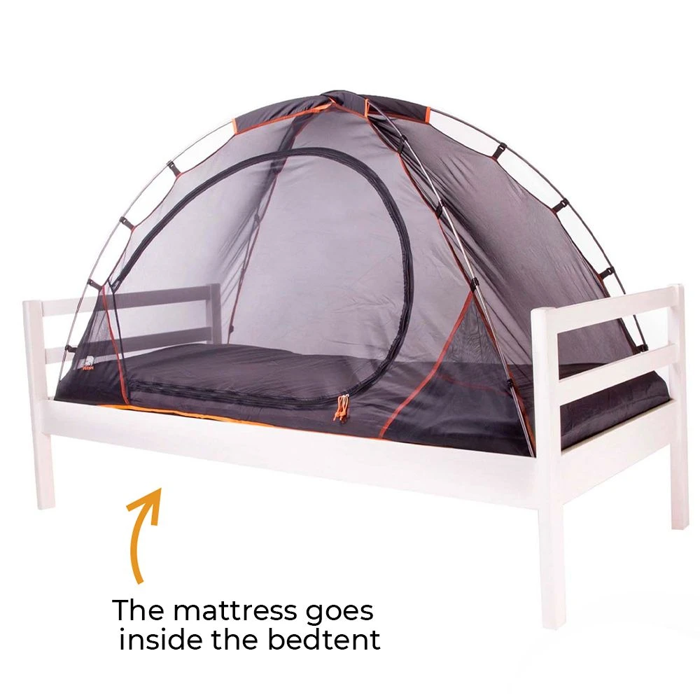 Deryan Zwart Bedtent Klamboe 2 Deryan Zwart Bedtent Klamboe - Afbeelding 2