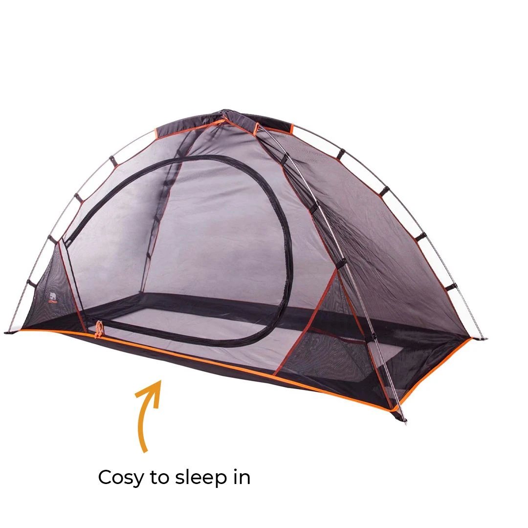 Deryan Zwart Bedtent Klamboe 3 Deryan Zwart Bedtent Klamboe - Afbeelding 3