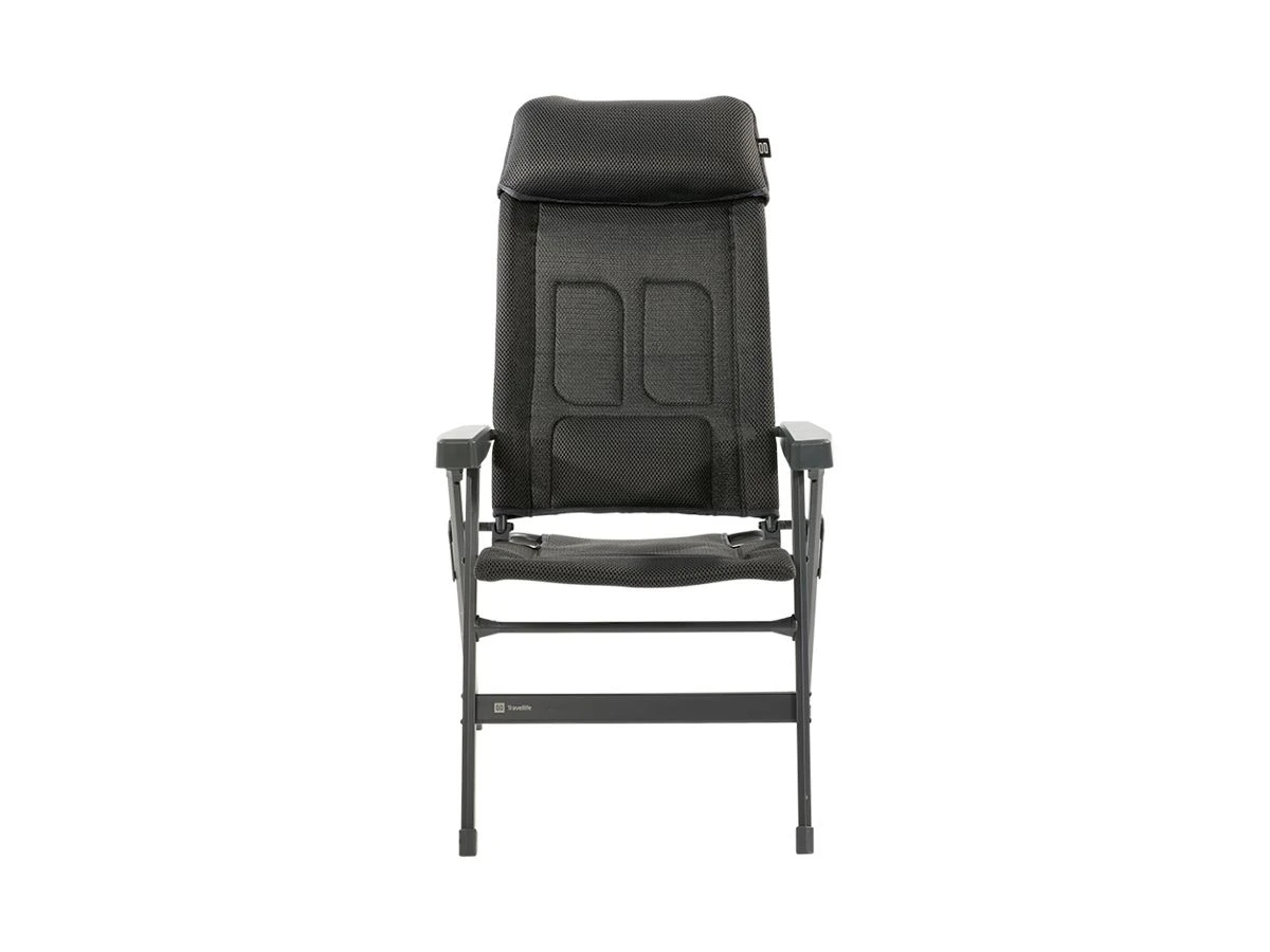 Travellife Lucca Comfort Deep Grey Standenstoel 2 Travellife Lucca Comfort Deep Grey Standenstoel - Afbeelding 2