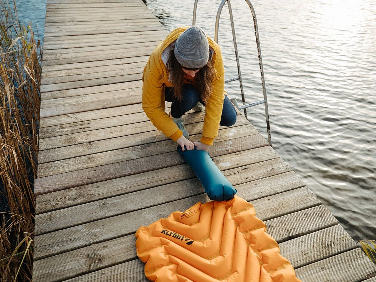 Merkloos Klymit Insulated Static V Lite Slaapmat 5 Merkloos Klymit Insulated Static V Lite Slaapmat - Afbeelding 5