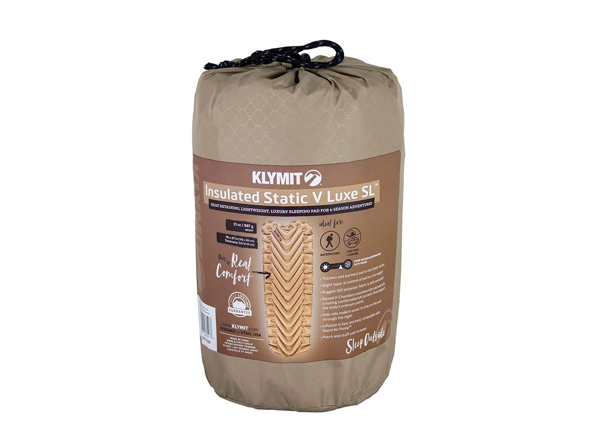 Merkloos Klymit Insulated Static V Luxe SL Slaapmat 4 Merkloos Klymit Insulated Static V Luxe SL Slaapmat - Afbeelding 4