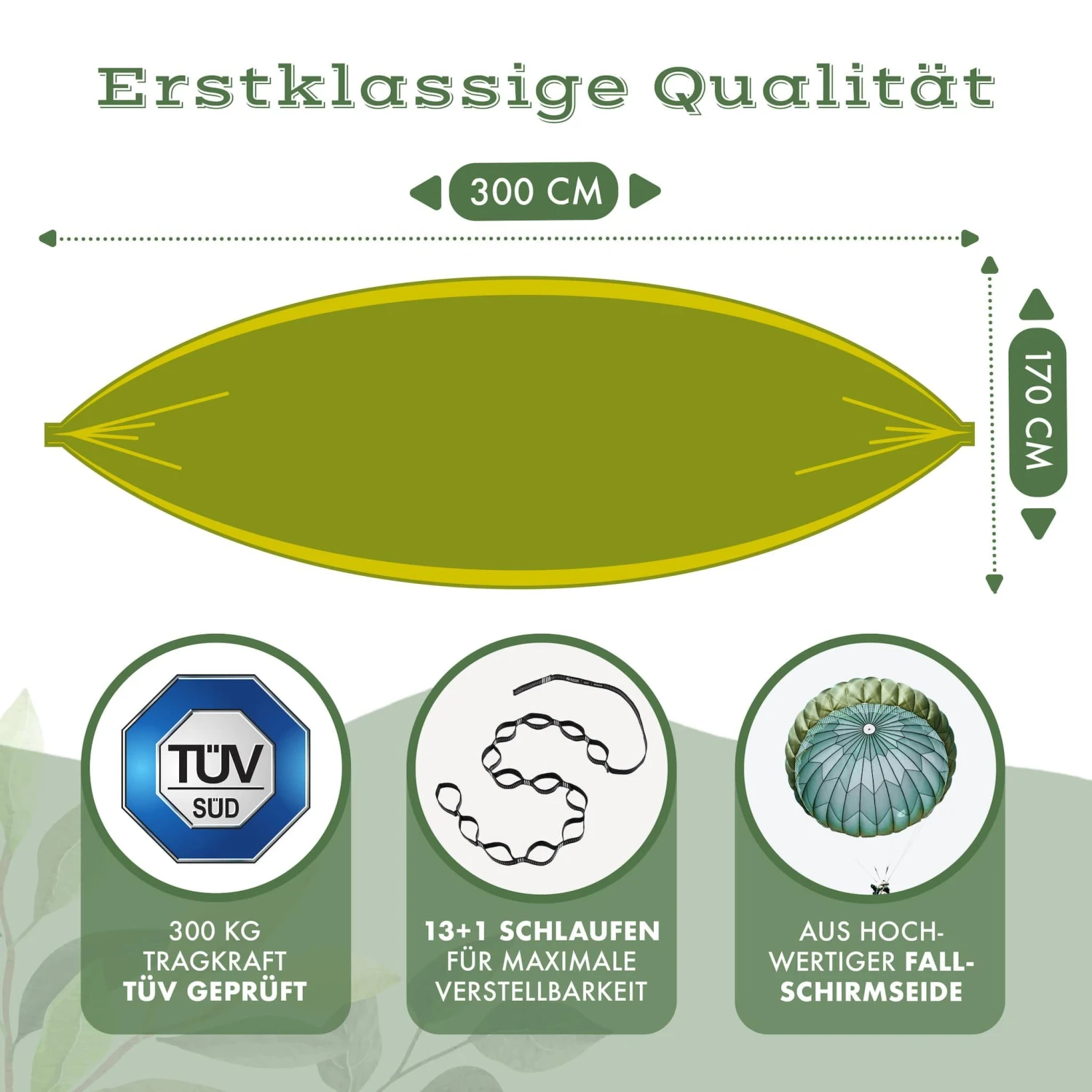 Merkloos Naturbummler 300 X 170 Hangmat Met Boombeschermingsmatten 2 Merkloos Naturbummler 300 X 170 Hangmat Met Boombeschermingsmatten - Afbeelding 2