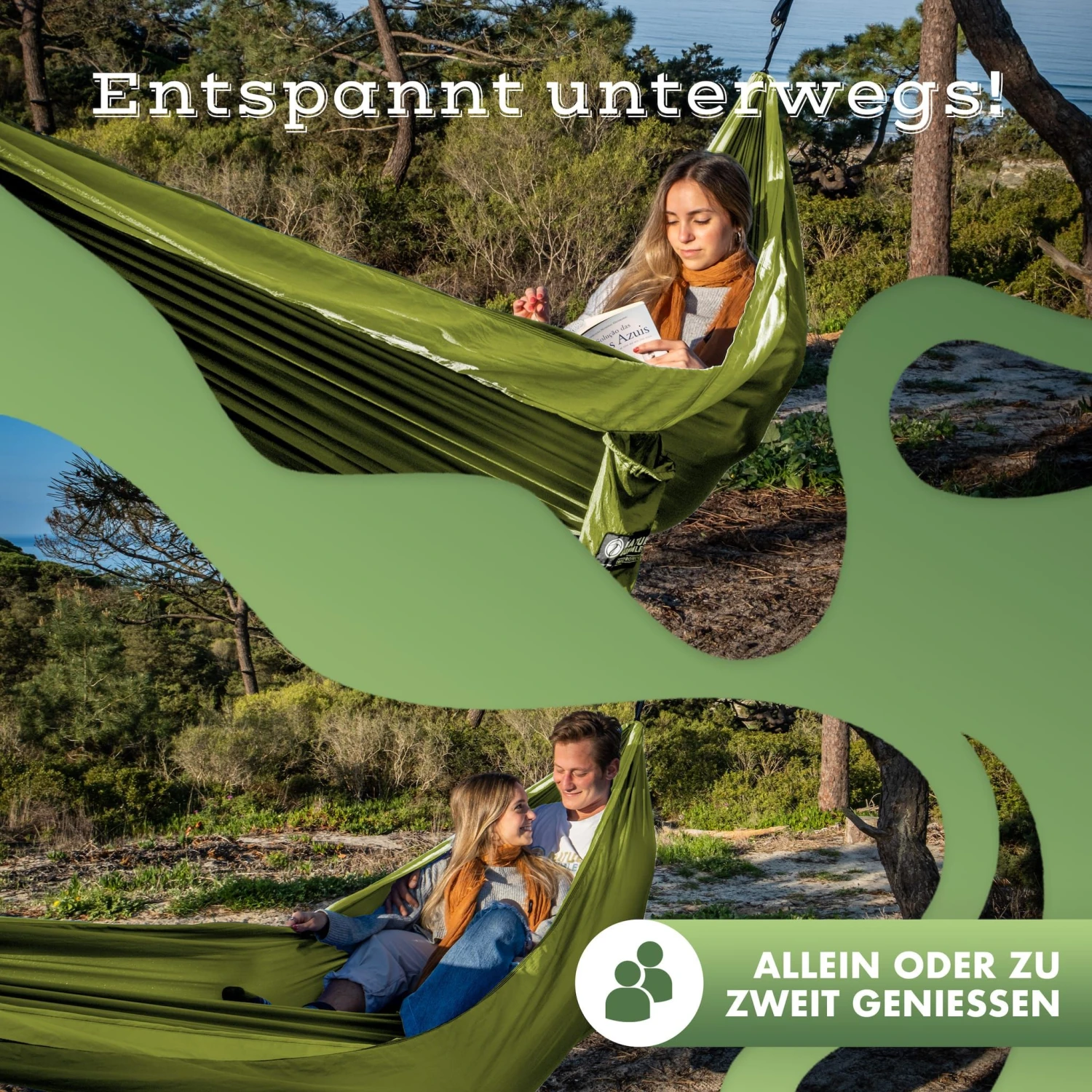 Merkloos Naturbummler 300 X 170 Hangmat Met Boombeschermingsmatten 3 Merkloos Naturbummler 300 X 170 Hangmat Met Boombeschermingsmatten - Afbeelding 3