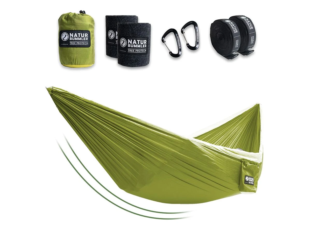 Merkloos Naturbummler 300 X 170 Hangmat Met Boombeschermingsmatten 1 Merkloos Naturbummler 300 X 170 Hangmat Met Boombeschermingsmatten