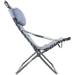 Crespo AP-262 Tex-Comfort Loungestoel - Blue -Merkloos Winkel 64311a9f7fb66641