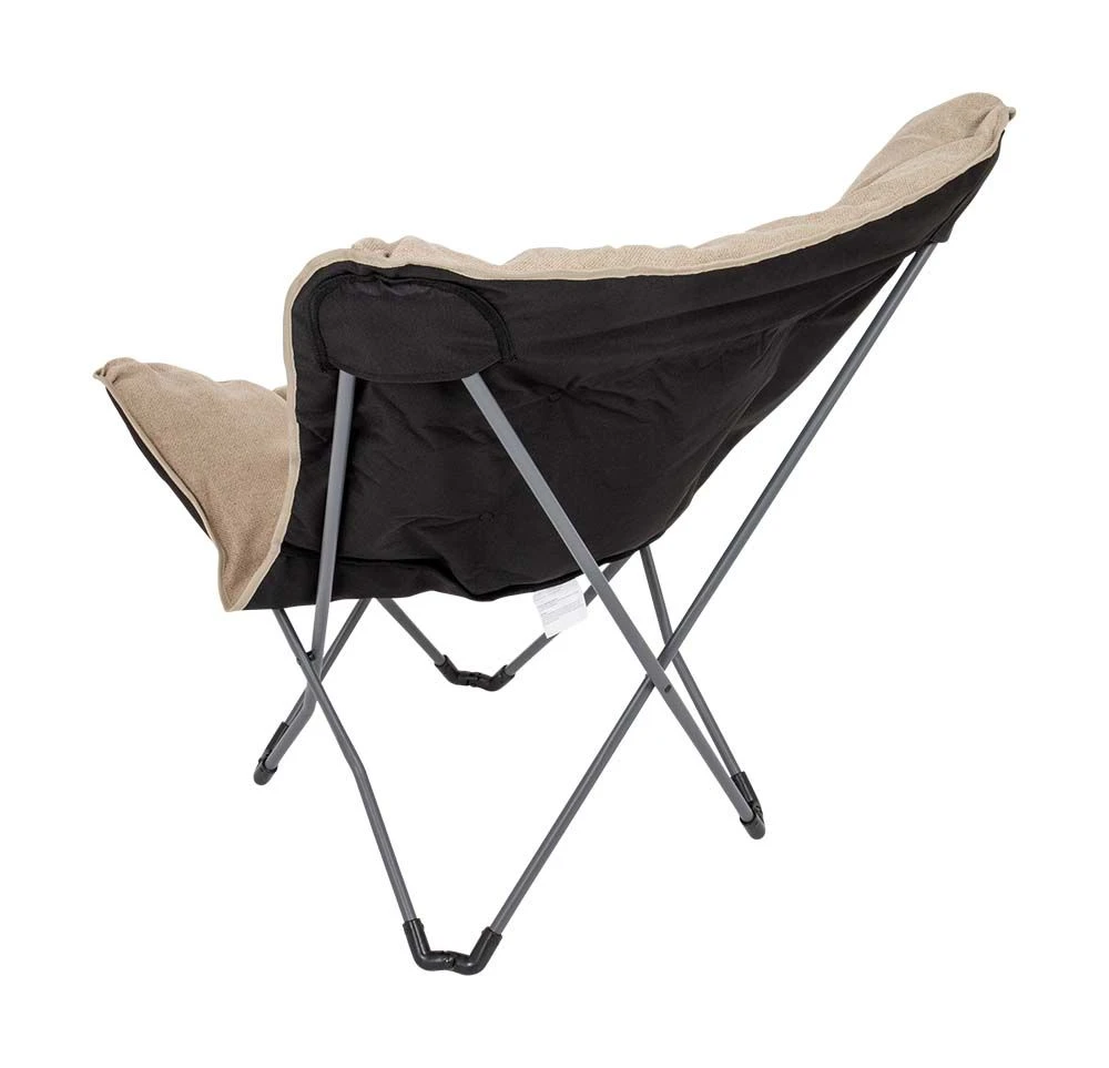 Bo-Camp Urban Outdoor Grainger L Vlinderstoel - Beige 4 Bo-Camp Urban Outdoor Grainger L Vlinderstoel - Beige - Afbeelding 4