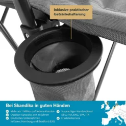 Skandika Kevo Vouwstoel -Merkloos Winkel 6450ed7070d357.36356932