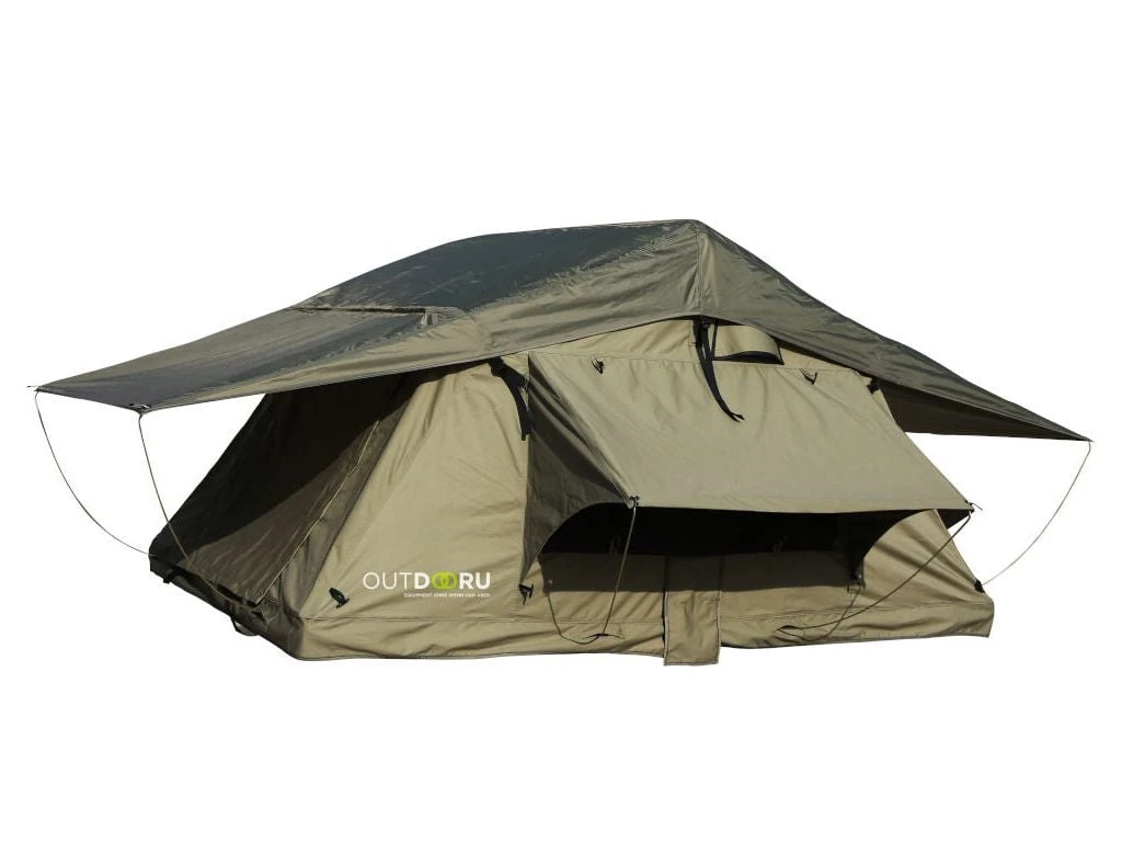 OutdoorU Expedition 4 Personen Daktent - Groen 1 OutdoorU Expedition 4 Personen Daktent - Groen