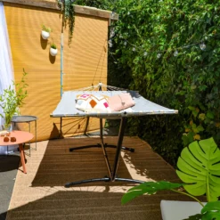 AMANKA 200 X 120 Cm Hangmat Met Frame - Grey -Merkloos Winkel 64f84e24b2c959.20412148