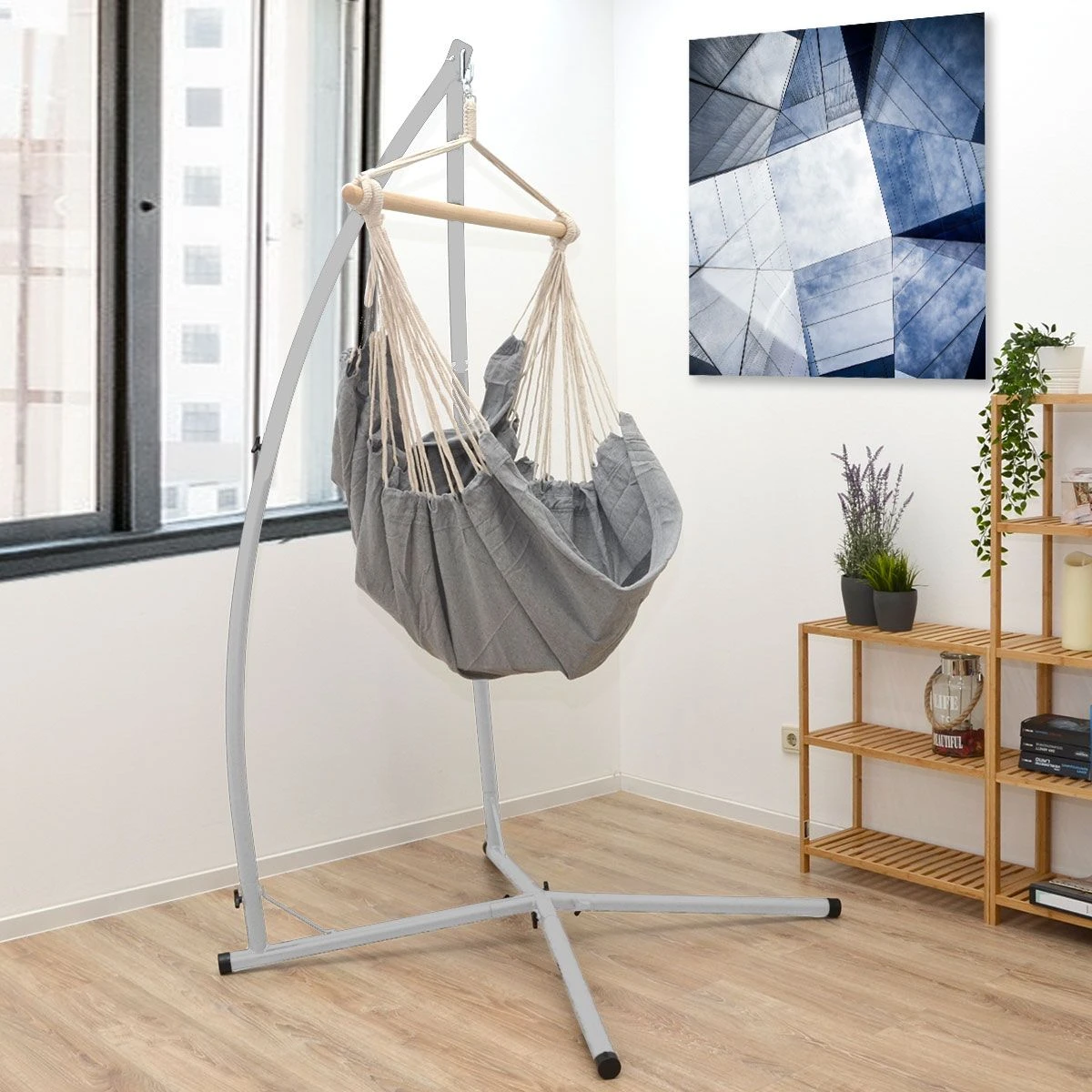 AMANKA 215 Cm Tot 120 Kg Hangstoelframe 4 AMANKA 215 Cm Tot 120 Kg Hangstoelframe - Afbeelding 4