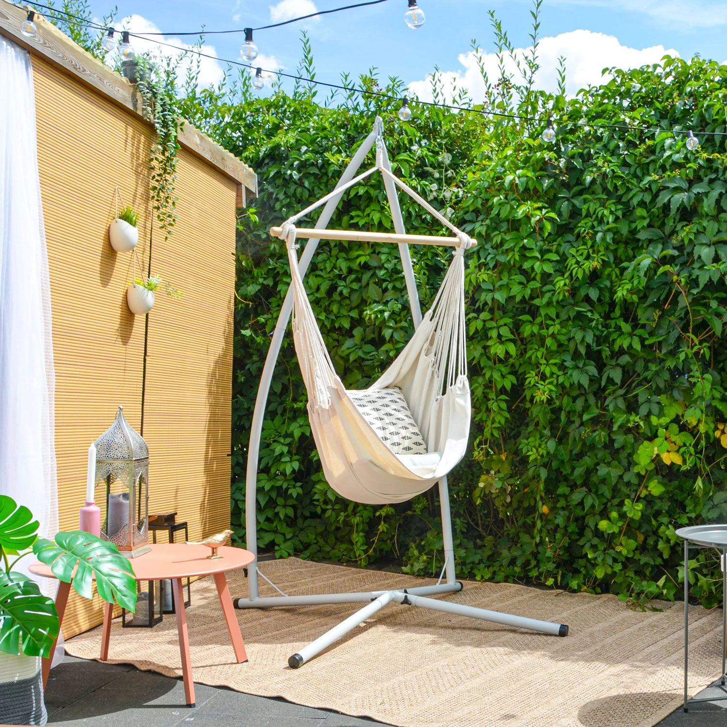 AMANKA 215 Cm Tot 120 Kg Hangstoelframe 2 AMANKA 215 Cm Tot 120 Kg Hangstoelframe - Afbeelding 2