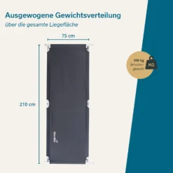 Skandika Vuoma Ligbed - Blue 8 Skandika Vuoma Ligbed - Blue -Merkloos Winkel 6504164c7464a8.20913226