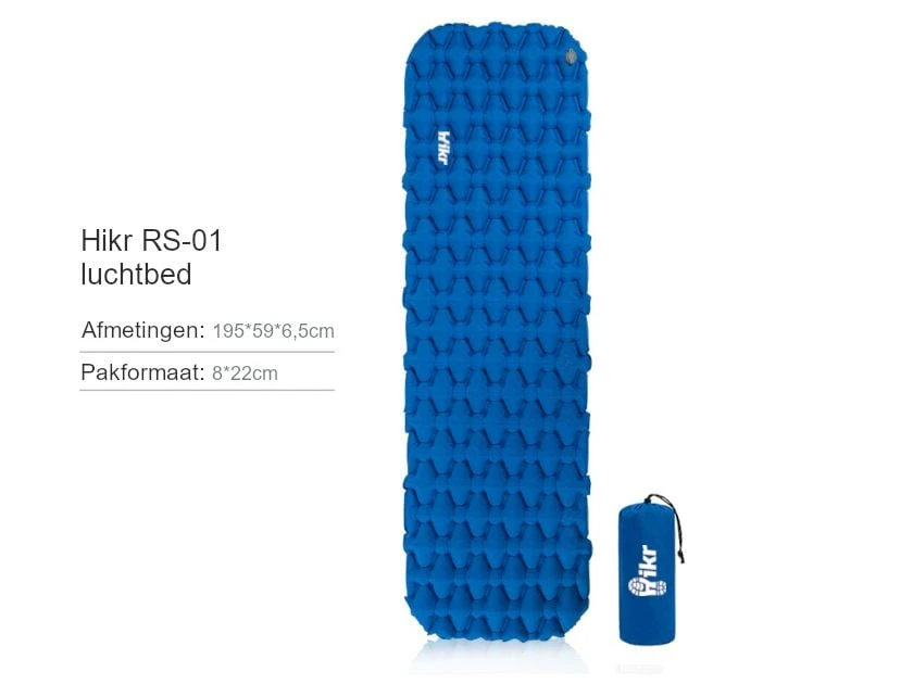 Hikr® 195 X 59 Cm Slaapmat 5 Hikr® 195 X 59 Cm Slaapmat - Afbeelding 5