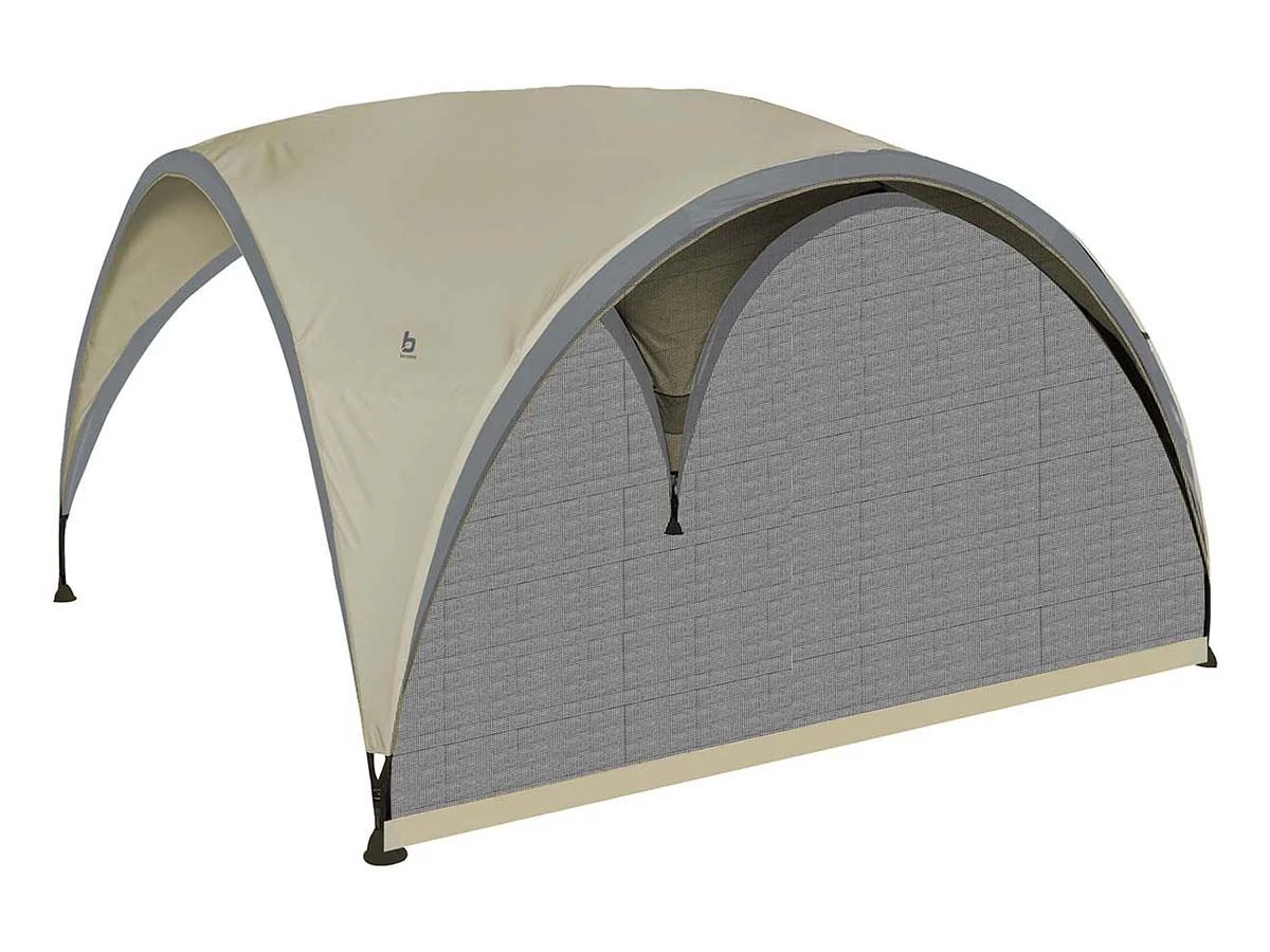 Bo-Camp Party Shelter Medium Zijwand Met Gaas - White 2 Bo-Camp Party Shelter Medium Zijwand Met Gaas - White - Afbeelding 2