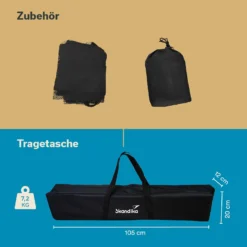 Skandika Tolja 100 X 65 Bamboe Campingtafel -Merkloos Winkel 65e039b235f796.84593830