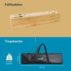 Skandika Tolja 65 X 50 Bamboe Campingtafel -Merkloos Winkel 65e039bba26b73.45097440