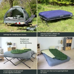 Skandika Haug Tent Bed Groen -Merkloos Winkel 65e8e073da62a3.63499649