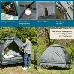 Skandika Haug Tent Bed Groen -Merkloos Winkel 65e8e073dc1304.90367042