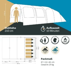 Skandika Timola 6 Air Luchttent -Merkloos Winkel 65ef31bb28d4e8.99239814