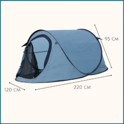 HIXA Blue Pop-up Tent 6 HIXA Blue Pop-up Tent -Merkloos Winkel 65fd8f148b0d47.58098002