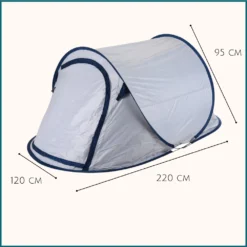 HIXA Grey Pop-up Tent 6 HIXA Grey Pop-up Tent -Merkloos Winkel 65fd9d2dd01410.39231752