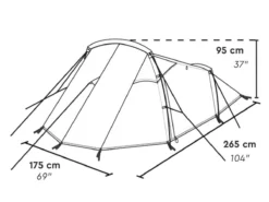 Tambu Natuna Trekkerstent -Merkloos Winkel 6635c7f4796462.34402322