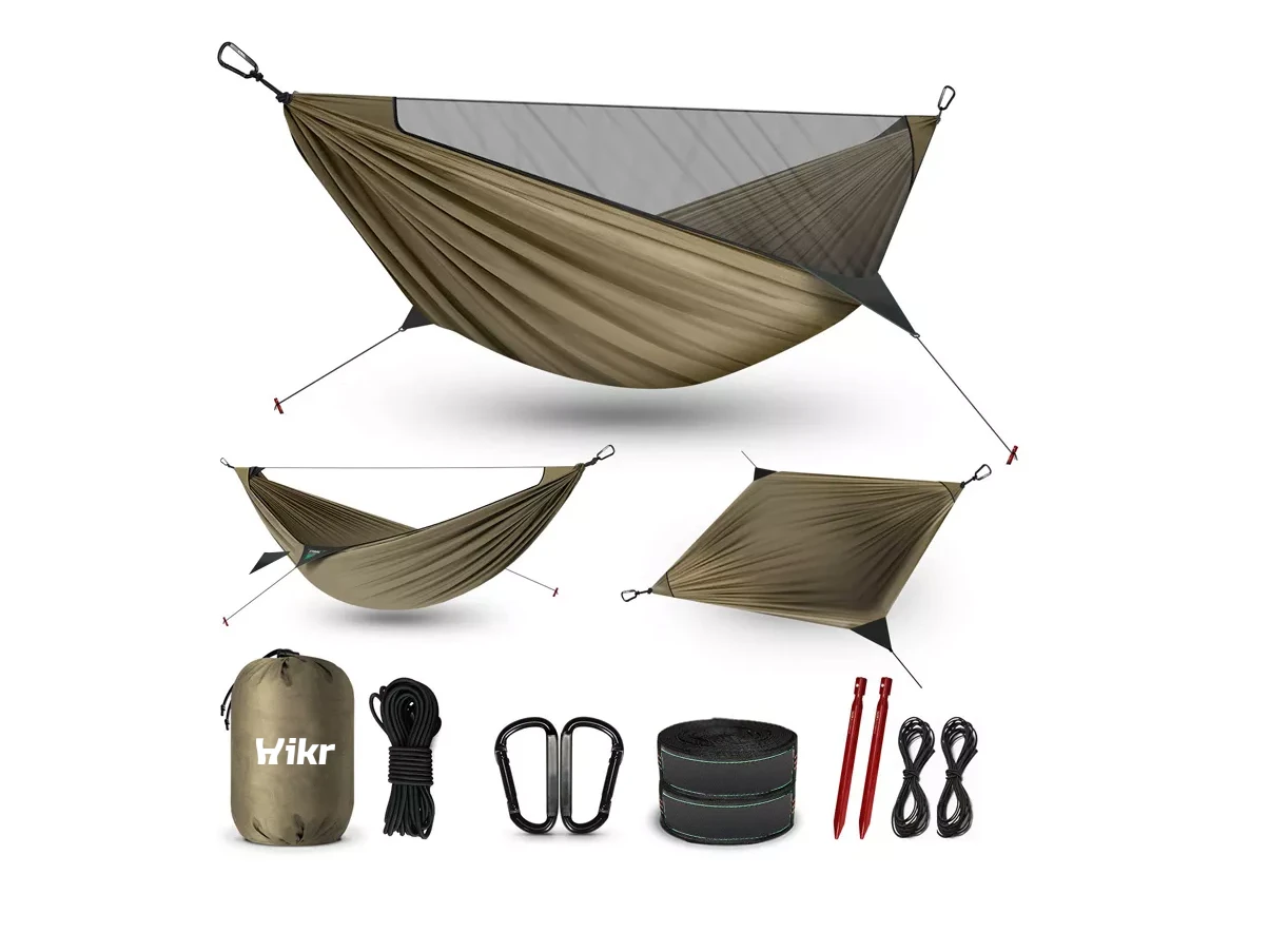 Hikr 2 Persoons Hangmat - Brown 2 Hikr 2 Persoons Hangmat - Brown - Afbeelding 2