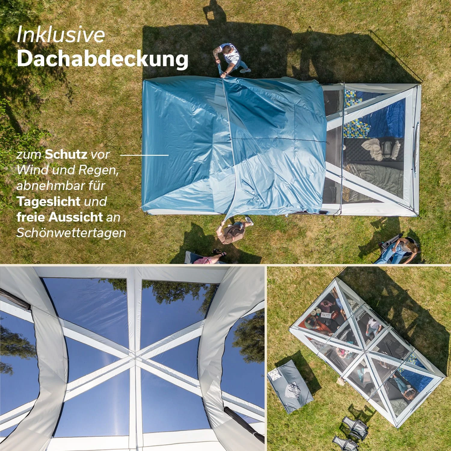 Skandika Tonsberg 10 Tunneltent 2 Skandika Tonsberg 10 Tunneltent - Afbeelding 2