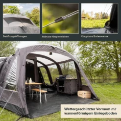 Skandika Timola 6 Air Sleeper Protect XL Opblaasbare Tent -Merkloos Winkel 6645bd37a7fda2.88130621
