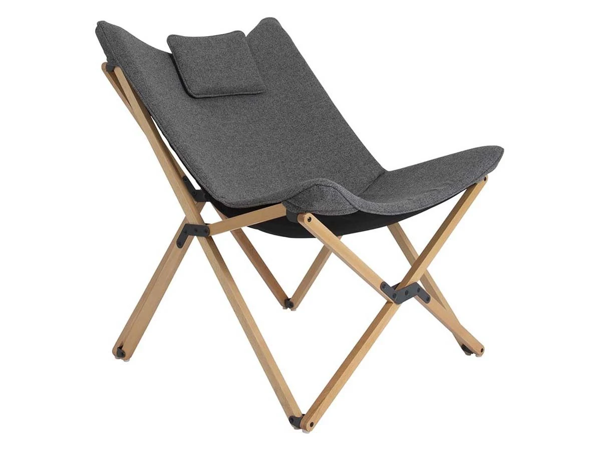 Bo-Camp Urban Outdoor Wembley M Nika Vouwstoel - Grey 1 Bo-Camp Urban Outdoor Wembley M Nika Vouwstoel - Grey