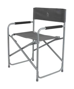 Bo-Camp Staal Grijze Regisseursstoel -Merkloos Winkel 66477119cdf8c4.83987343