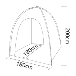 Bo-Camp Medium Opbergtent 5 Bo-Camp Medium Opbergtent -Merkloos Winkel 66477123382ce6.56450931