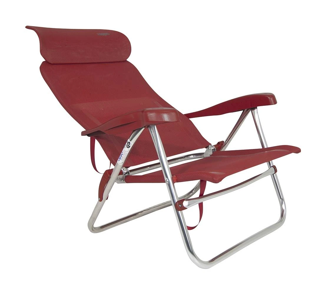 Crespo AL-205 Compact Red Strandstoel 5 Crespo AL-205 Compact Red Strandstoel - Afbeelding 5