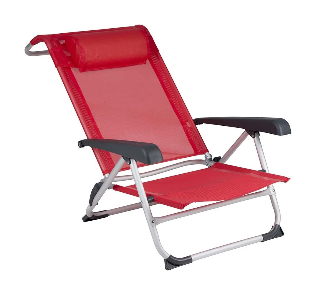 Bo-Camp Saint-Tropez Red Strandstoel 3 Bo-Camp Saint-Tropez Red Strandstoel - Afbeelding 3