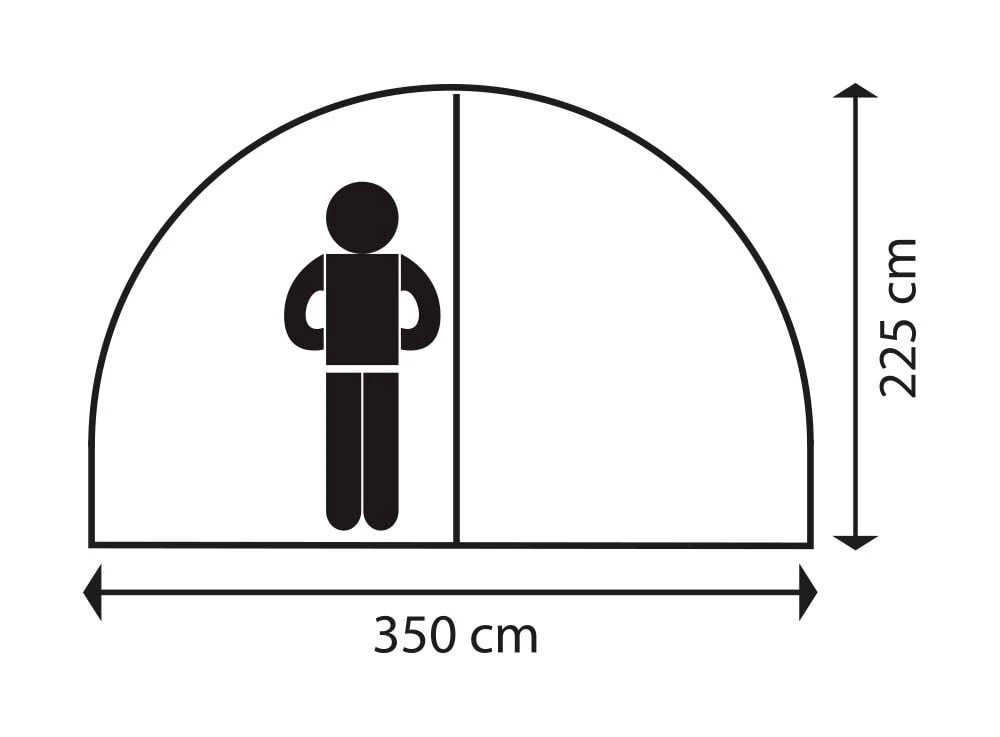 Bo-Camp Industrial Yurt Tent 4 Bo-Camp Industrial Yurt Tent - Afbeelding 4