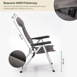 Skandika Lepola Klapstoel -Merkloos Winkel 664c54d6d43406.04493107