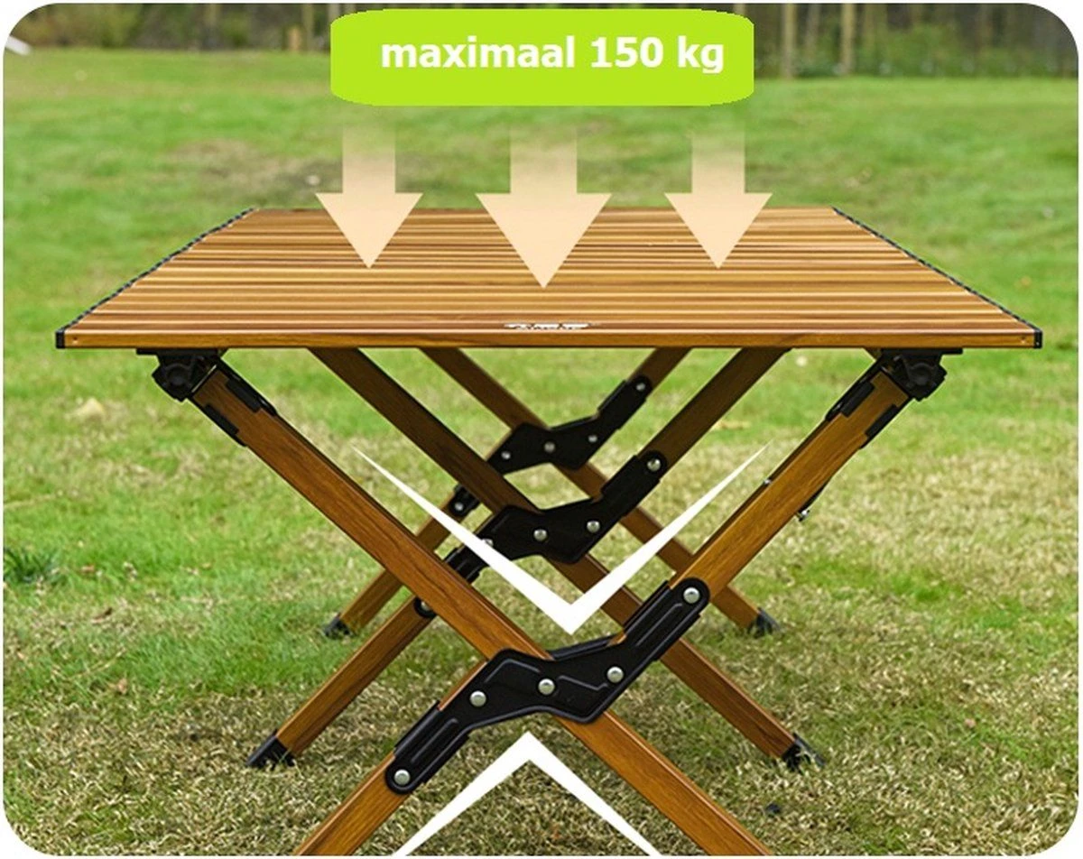 Campingwise 4-persoons Campingtafel - 87 X 59 Cm 6 Campingwise 4-persoons Campingtafel - 87 X 59 Cm - Afbeelding 6