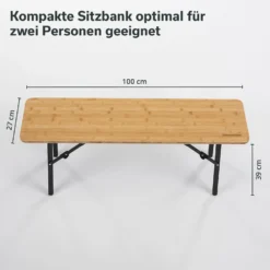 Skandika Tobro Bamboe Zitbank - Set Van 2 -Merkloos Winkel 665484429e5855.79086512
